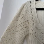 Thumbnail for Sézane Manon jumper, size S, ecru