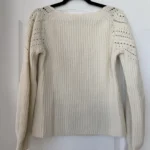 Thumbnail for Sézane Manon jumper, size S, ecru