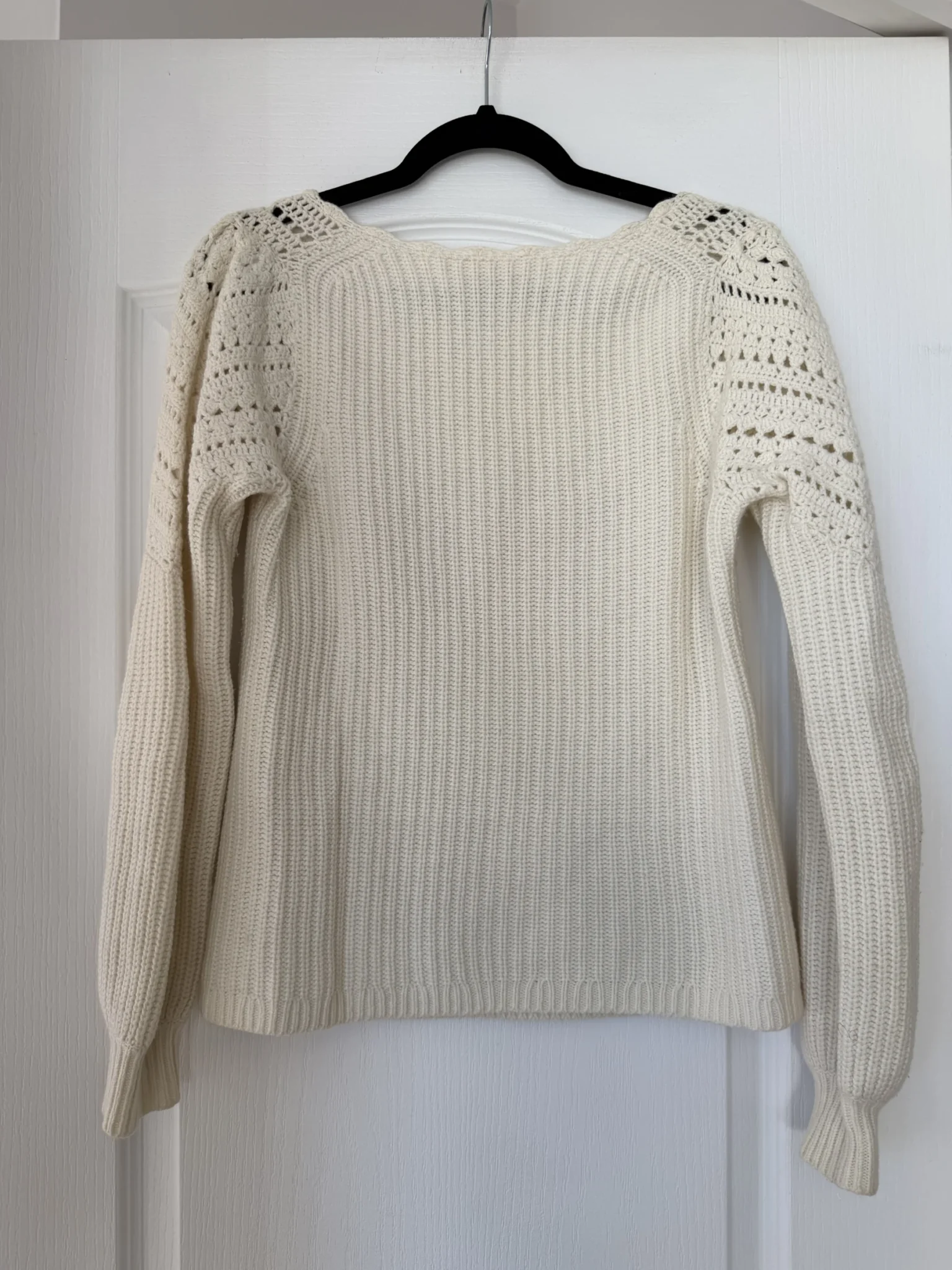 Image for Sézane Manon jumper, size S, ecru