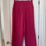 Thumbnail for Sézane ‘Théophile’ trousers, size 40, fuchsia pink