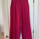 Thumbnail for Sézane ‘Théophile’ trousers, size 40, fuchsia pink