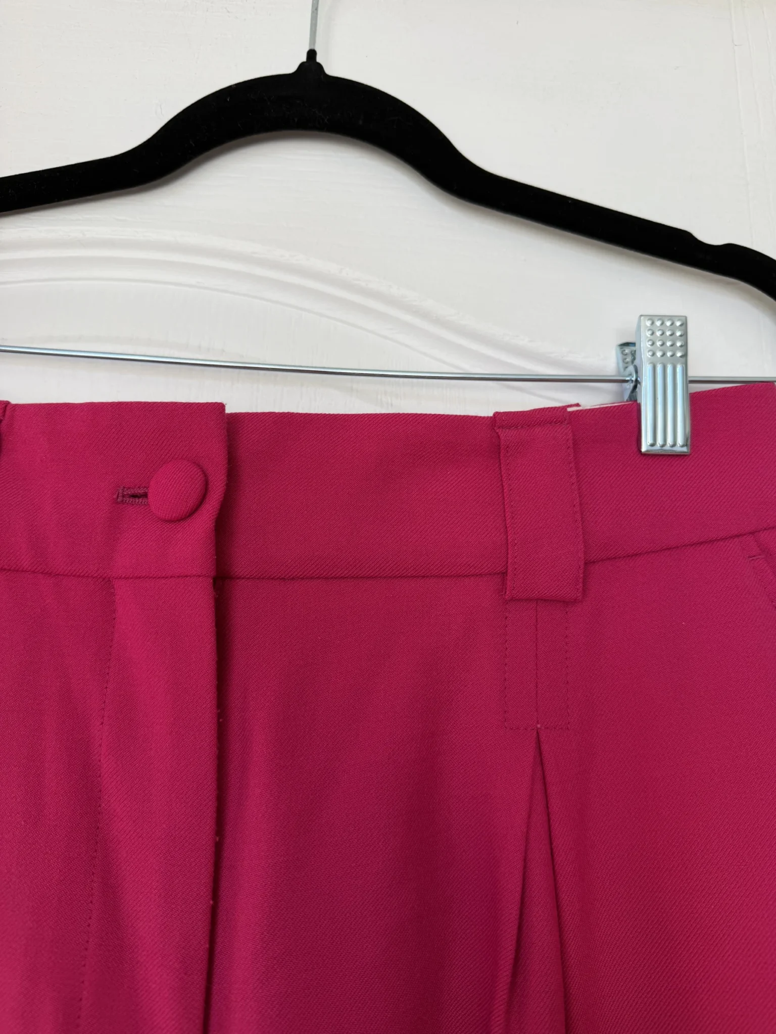 Image for Sézane ‘Théophile’ trousers, size 40, fuchsia pink
