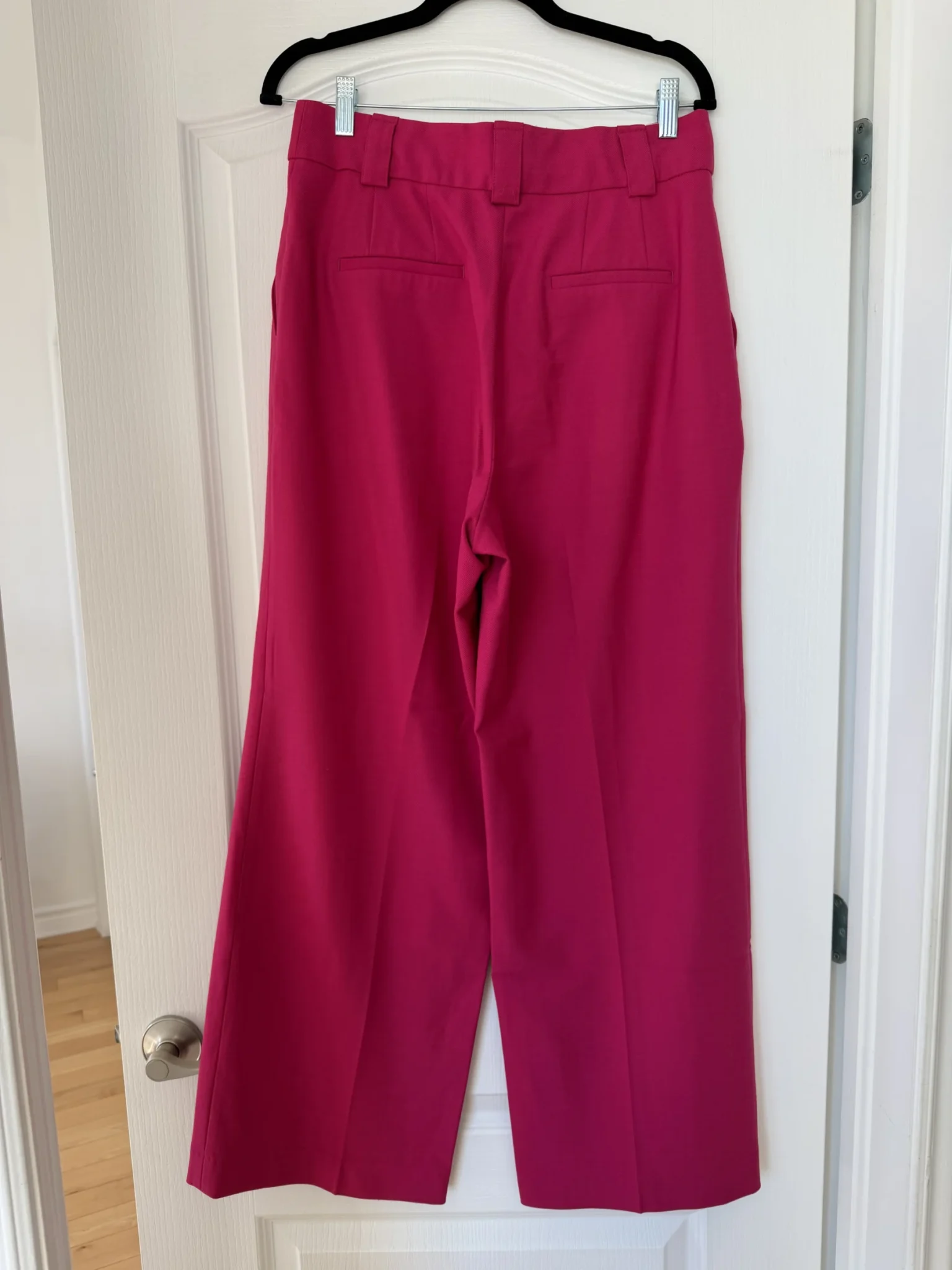 Image for Sézane ‘Théophile’ trousers, size 40, fuchsia pink