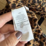 Thumbnail for Blouse Madewell taille L léopard marron