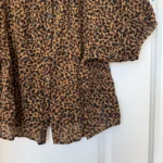 Thumbnail for Blouse Madewell taille L léopard marron