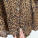 Thumbnail for Blouse Madewell taille L léopard marron