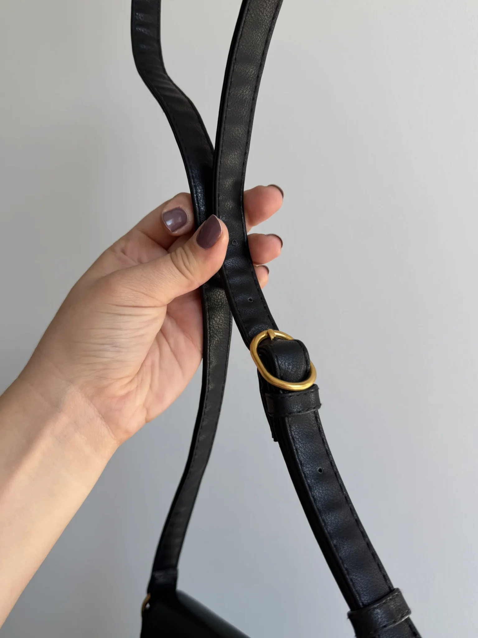 Image for Sac à main Caroll noir à détail doré