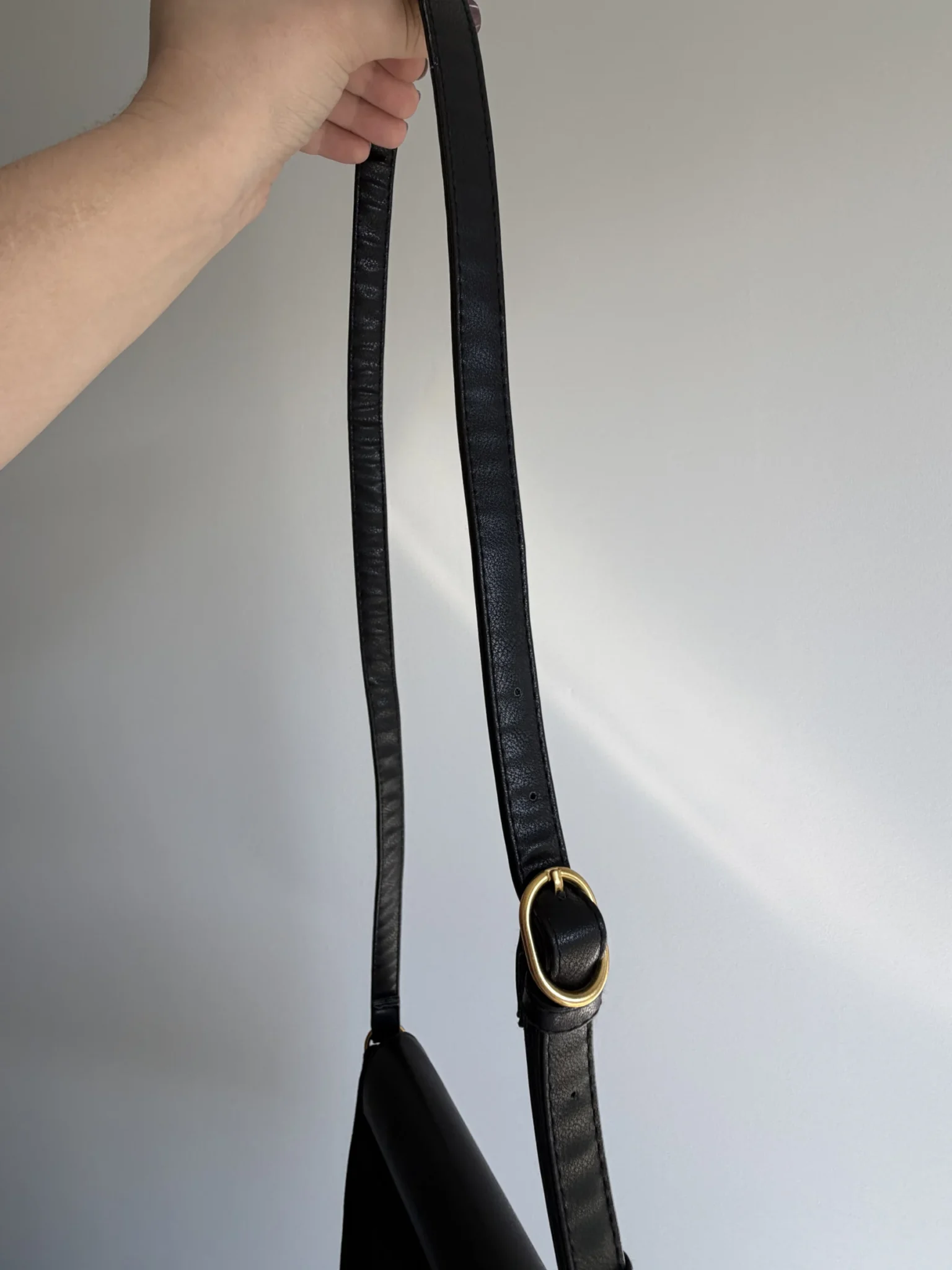 Image for Sac à main Caroll noir à détail doré