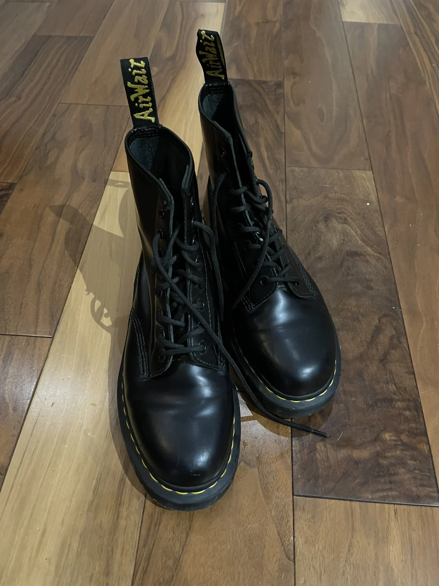Featured image for DOC MARTENS 1460 BEX SMOOTH LEATHER PLATFORM BOOTS TAILLE 41