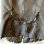 Thumbnail for Black sleeveless jacket/blouse – Cleo