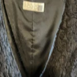 Thumbnail for Black sleeveless jacket/blouse – Cleo