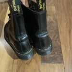 Thumbnail for DOC MARTENS 1460 BEX SMOOTH LEATHER PLATFORM BOOTS TAILLE 41