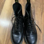 Thumbnail for DOC MARTENS 1460 BEX SMOOTH LEATHER PLATFORM BOOTS TAILLE 41