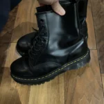 Thumbnail for DOC MARTENS 1460 BEX SMOOTH LEATHER PLATFORM BOOTS TAILLE 41