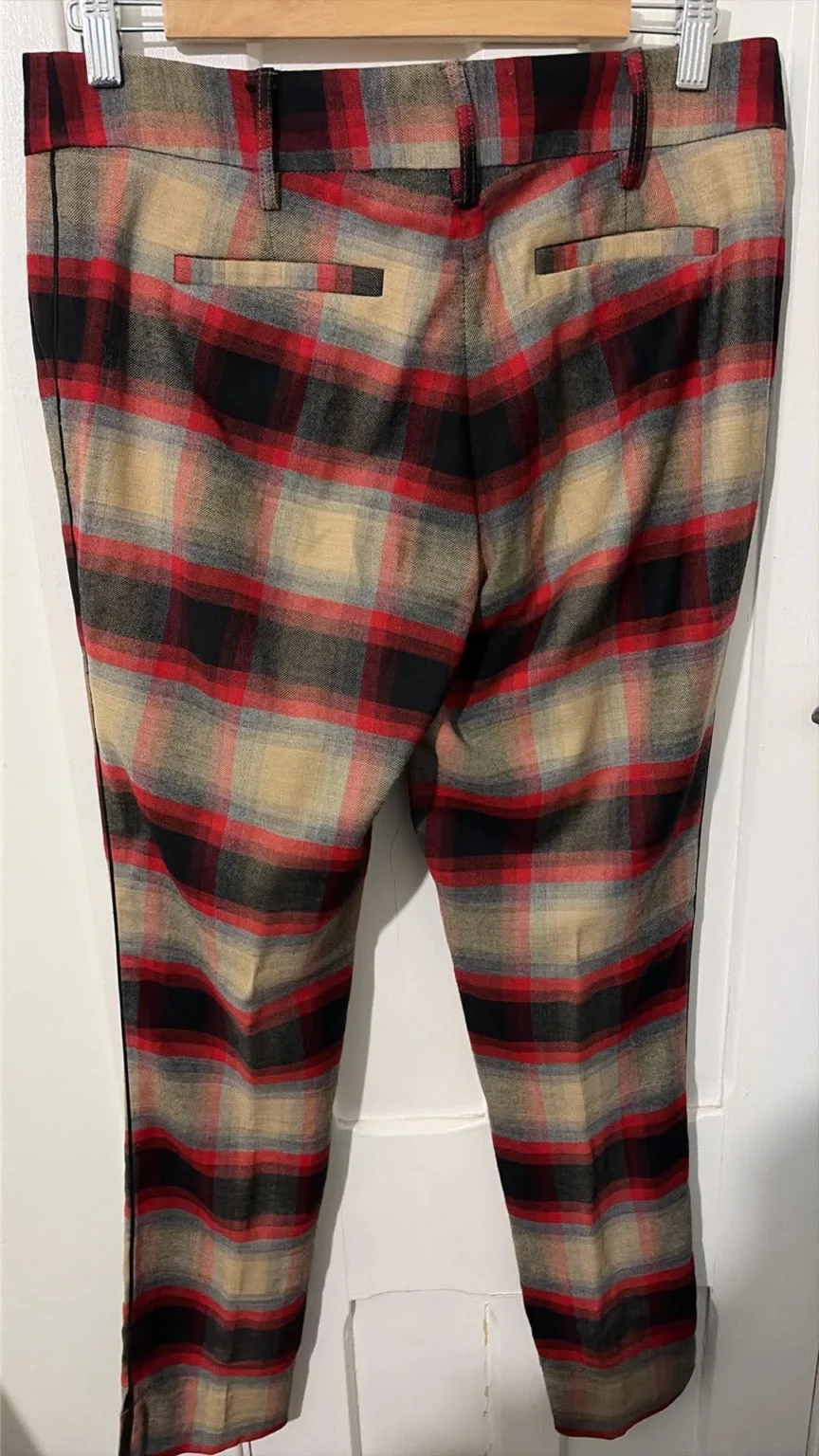Image for Smythe checked trousers