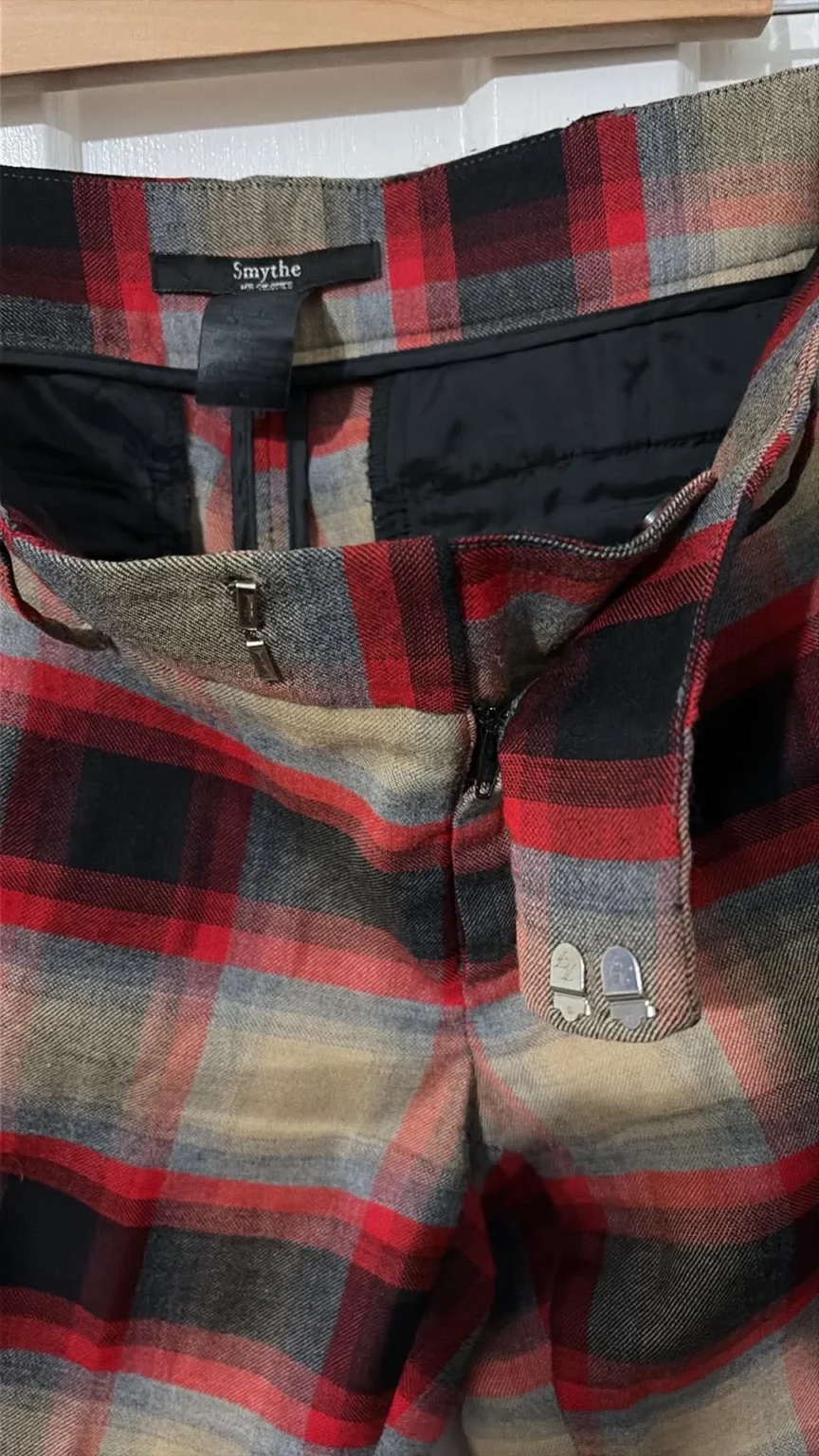 Image for Smythe checked trousers