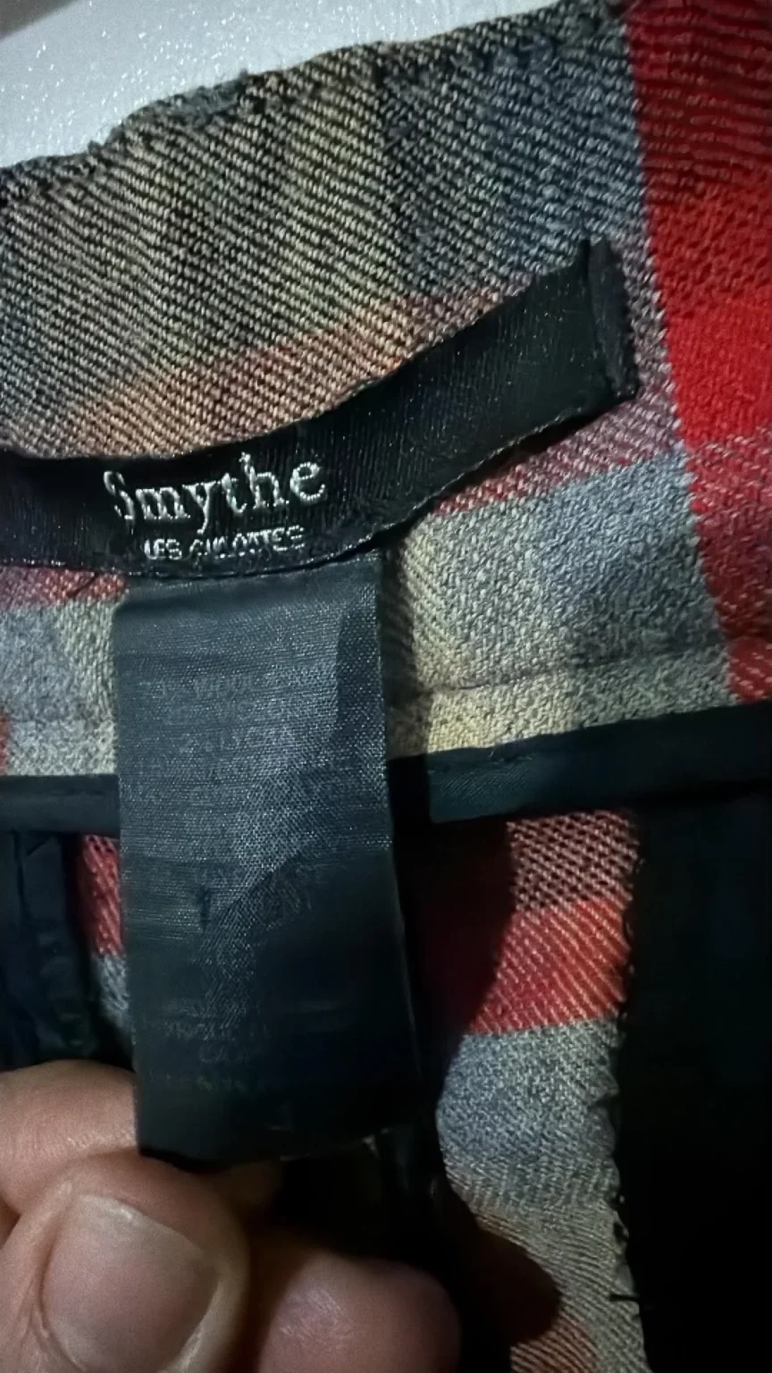 Image for Smythe checked trousers
