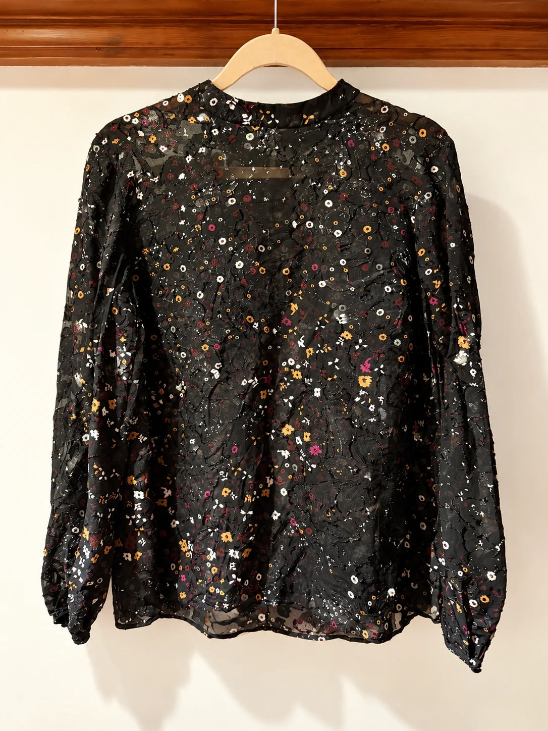 CLUB MONACO | Floral blouse in silk and viscose | Size L Club monaco seconde main