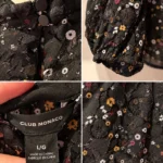 Thumbnail for CLUB MONACO | Blouse fleurie en soie et viscose | Taille L