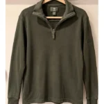 Featured thumbnail for Timberland | Ribbed jumper with zip-up collar – Regular Fit – L
