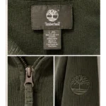 Thumbnail for Timberland | Ribbed jumper with zip-up collar – Regular Fit – L