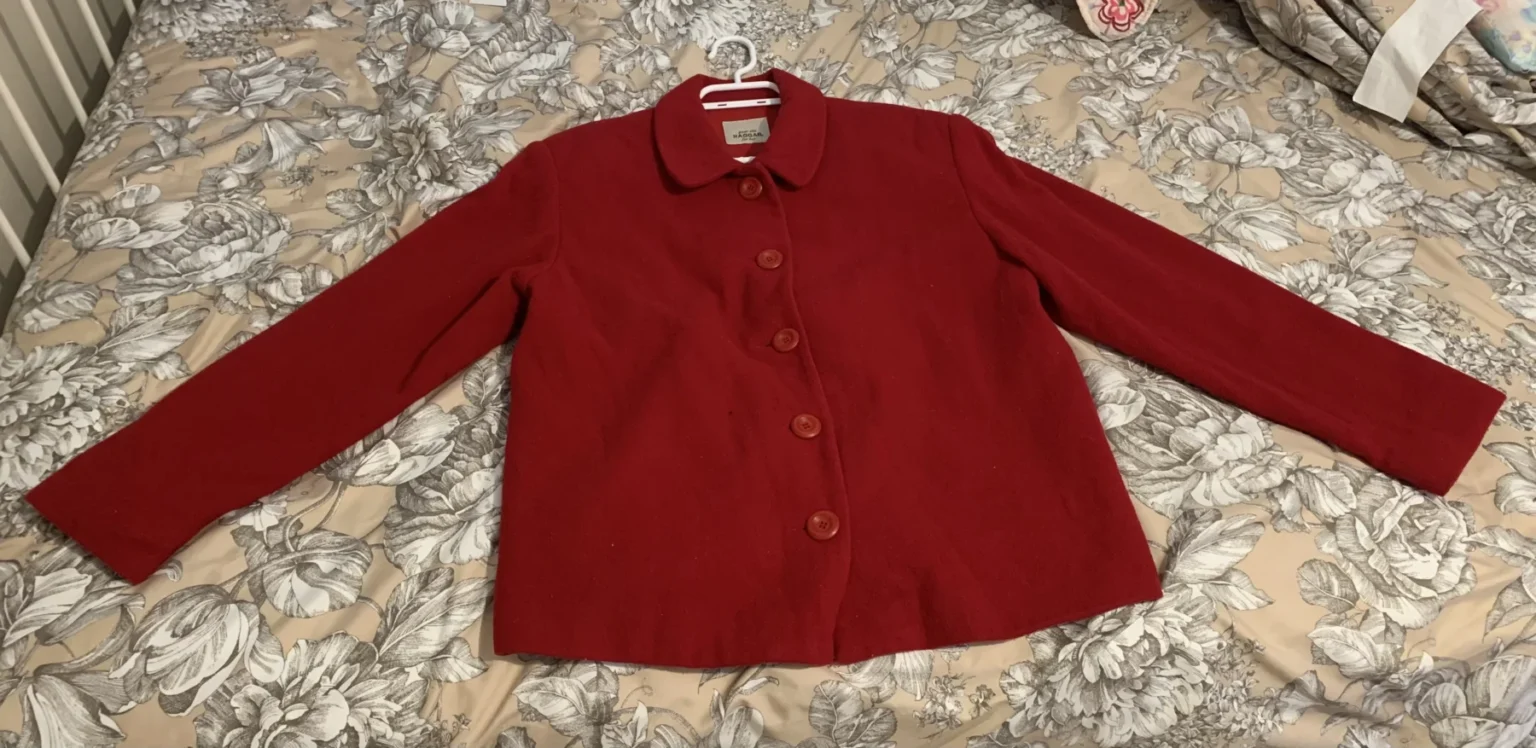 Image for Vintage Haggar wool & cashmere jacket (Size 6)