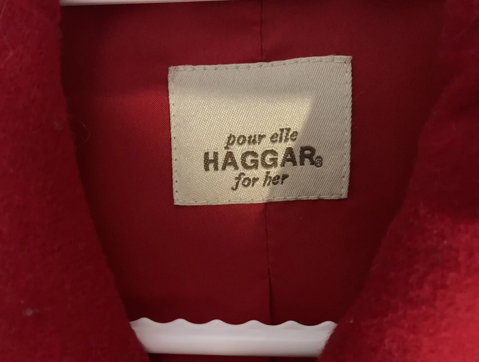 Image for Vintage Haggar wool & cashmere jacket (Size 6)