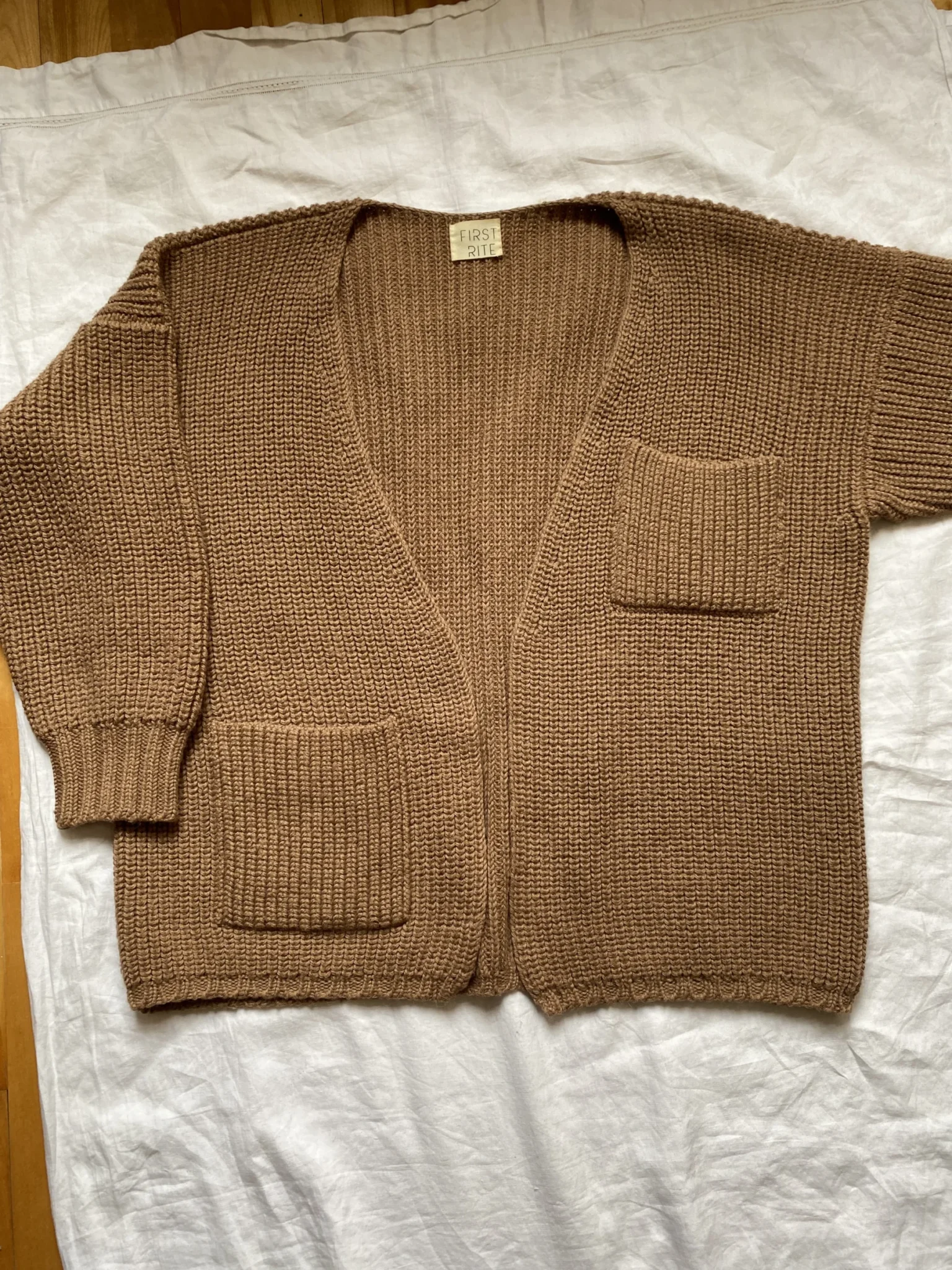 Image for First Rite - cardigan en alpaca