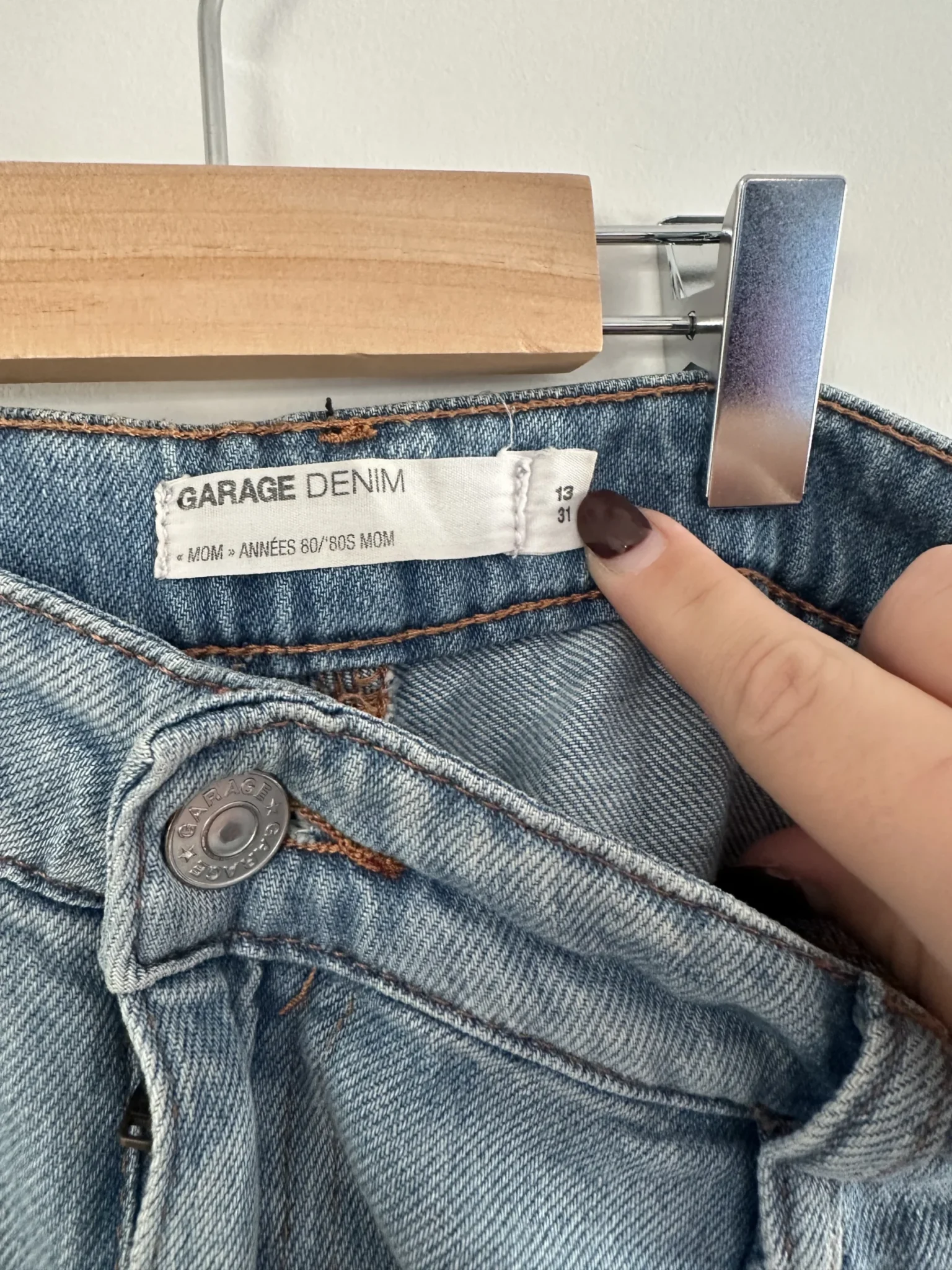 Image for 80s-style mum jeans