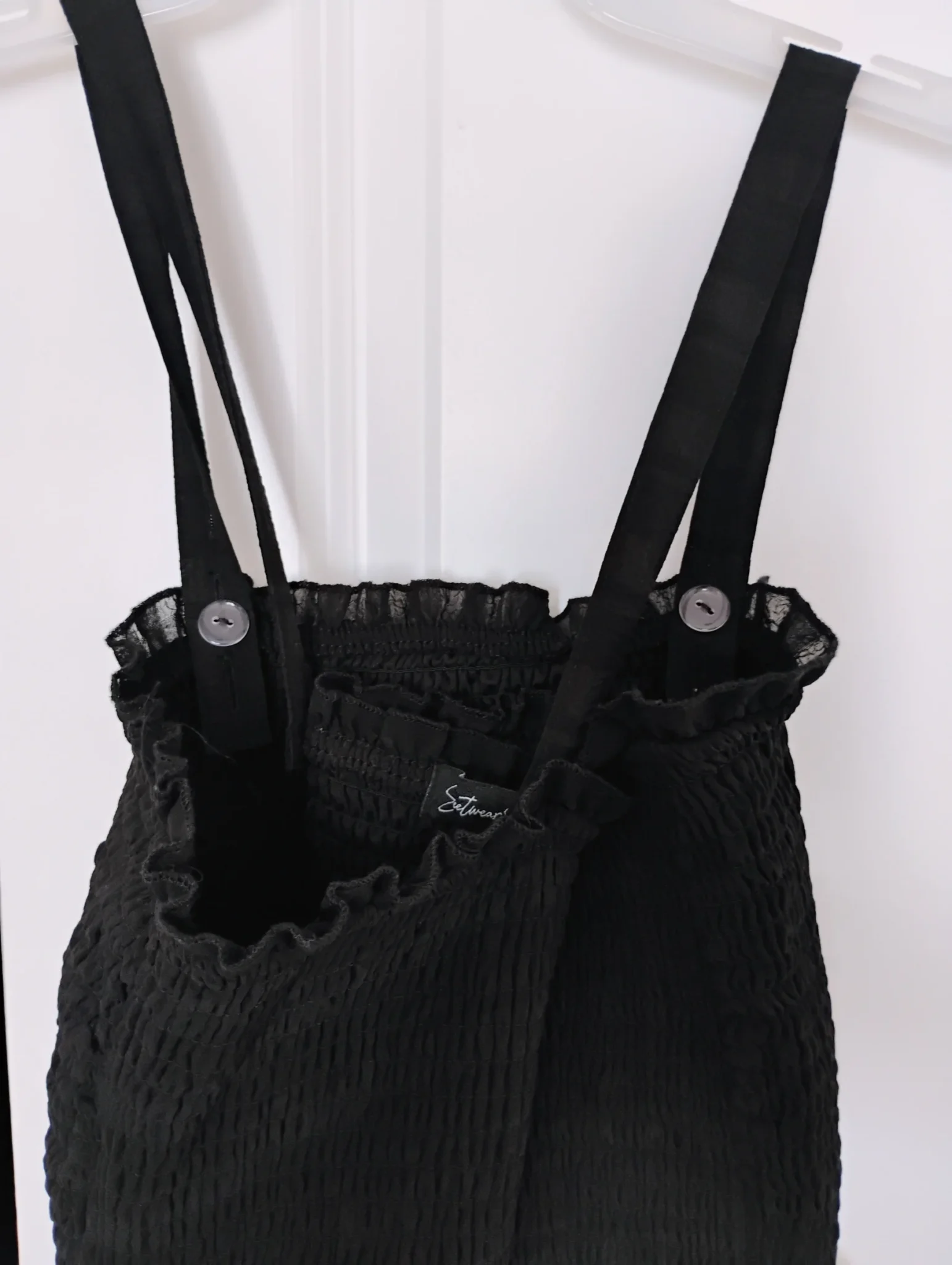 Image for Robe à volants smockée