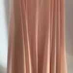 Thumbnail for Chic peach-pink jacket and skirt set, for cocktail parties, weddings and Christmas – Michel Antoni