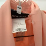 Thumbnail for Chic peach-pink jacket and skirt set, for cocktail parties, weddings and Christmas – Michel Antoni
