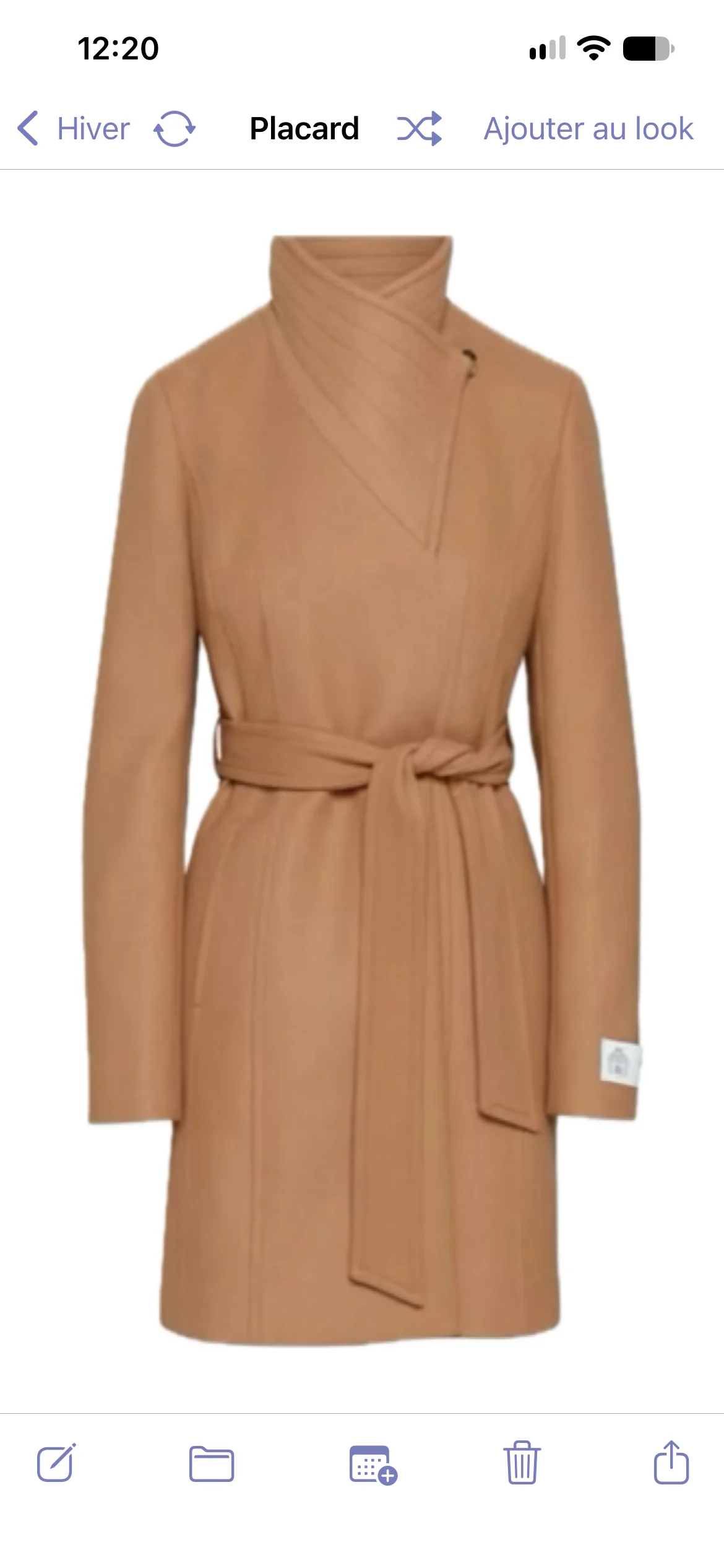 Coat Aritzia seconde main