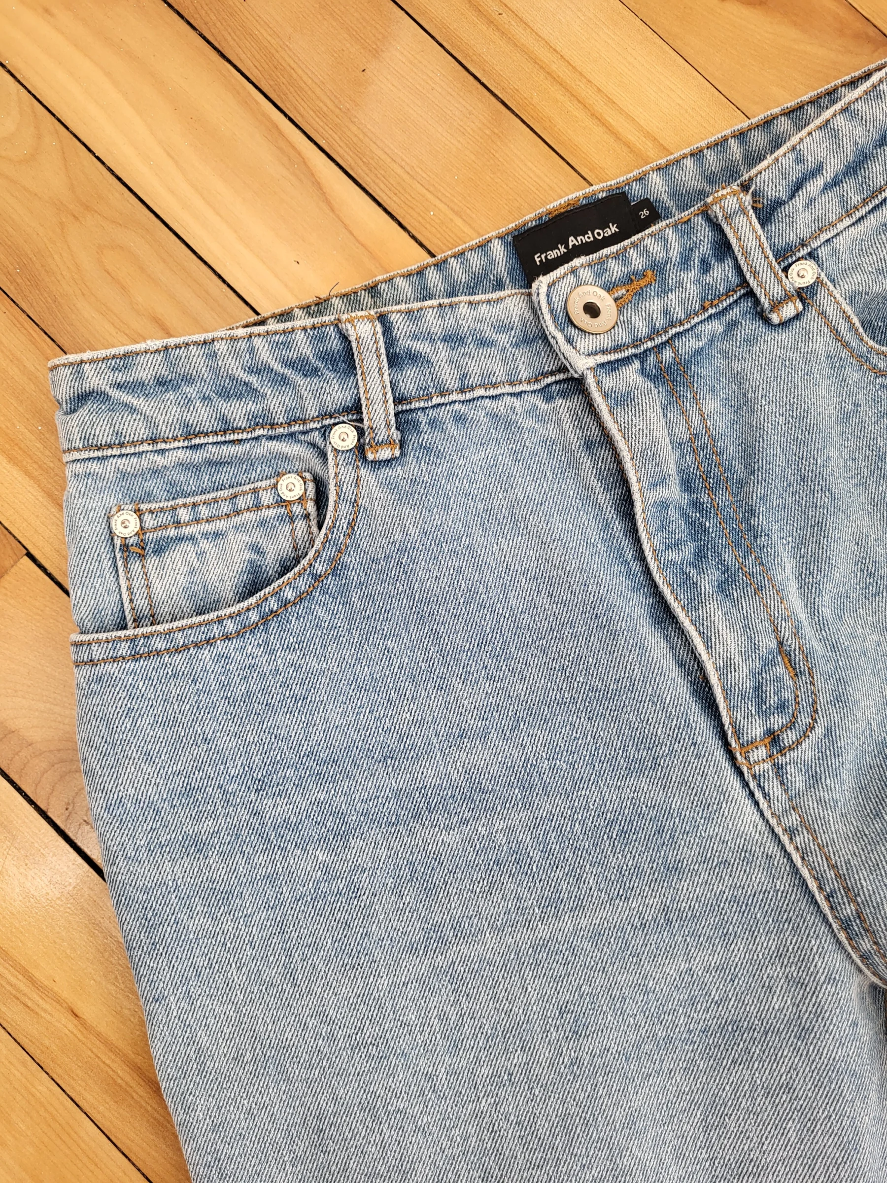 Jean Frank And Oak taille 26 100 % coton Frank and Oak seconde main