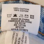 Thumbnail for Jean Frank And Oak taille 26 100 % coton