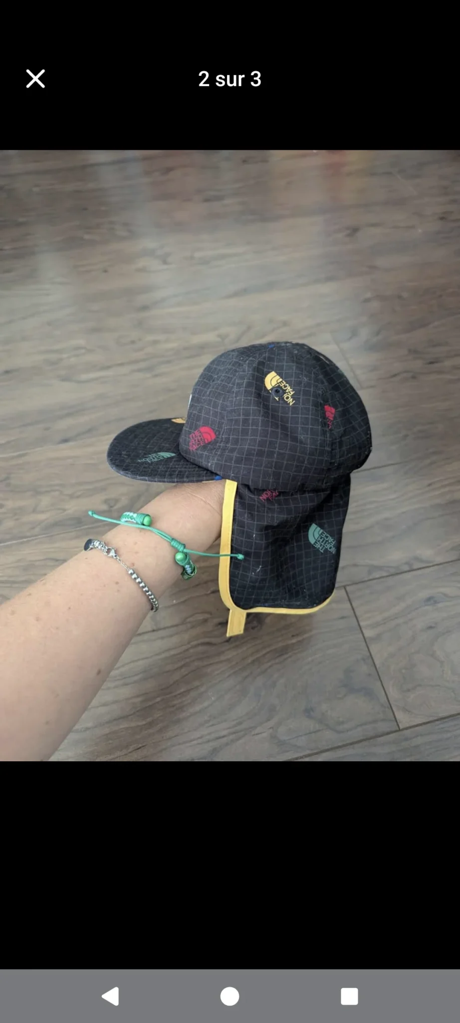 Image for North Face cap, ages 6 to 24 months