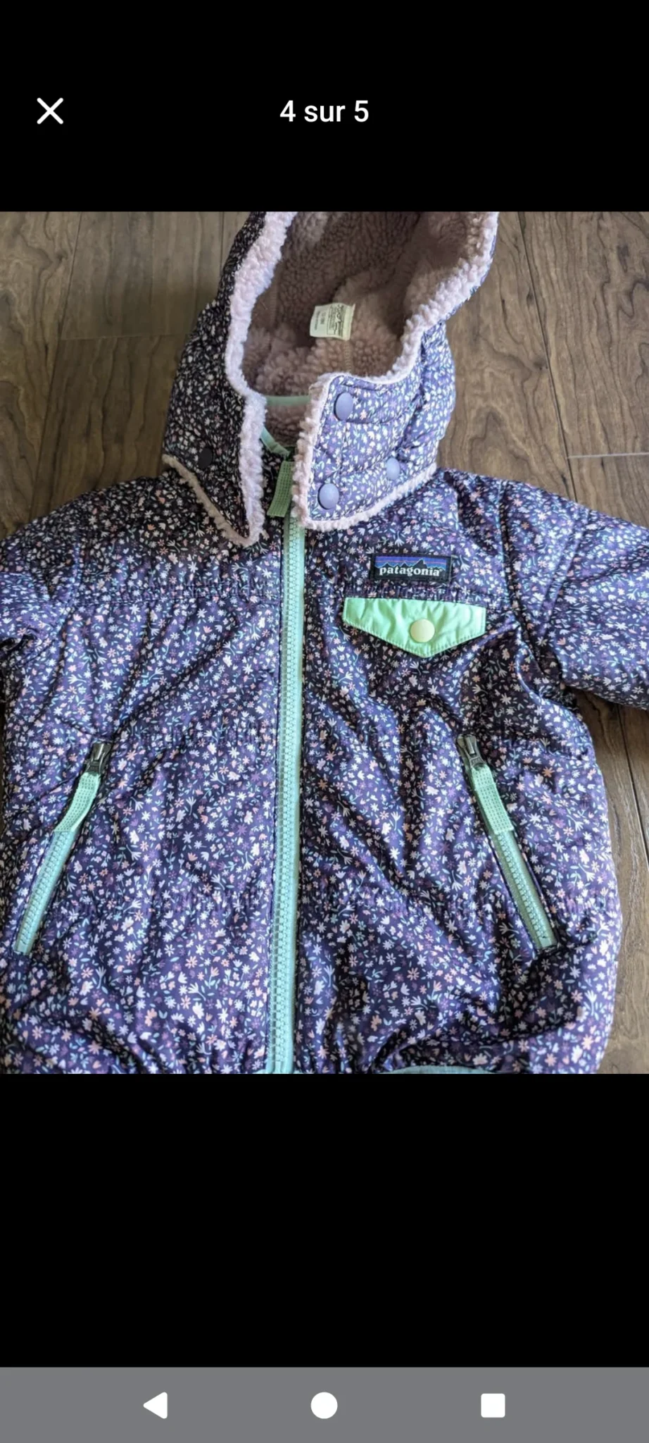 Image for Ensemble Patagonia tribbles 12-18 mois