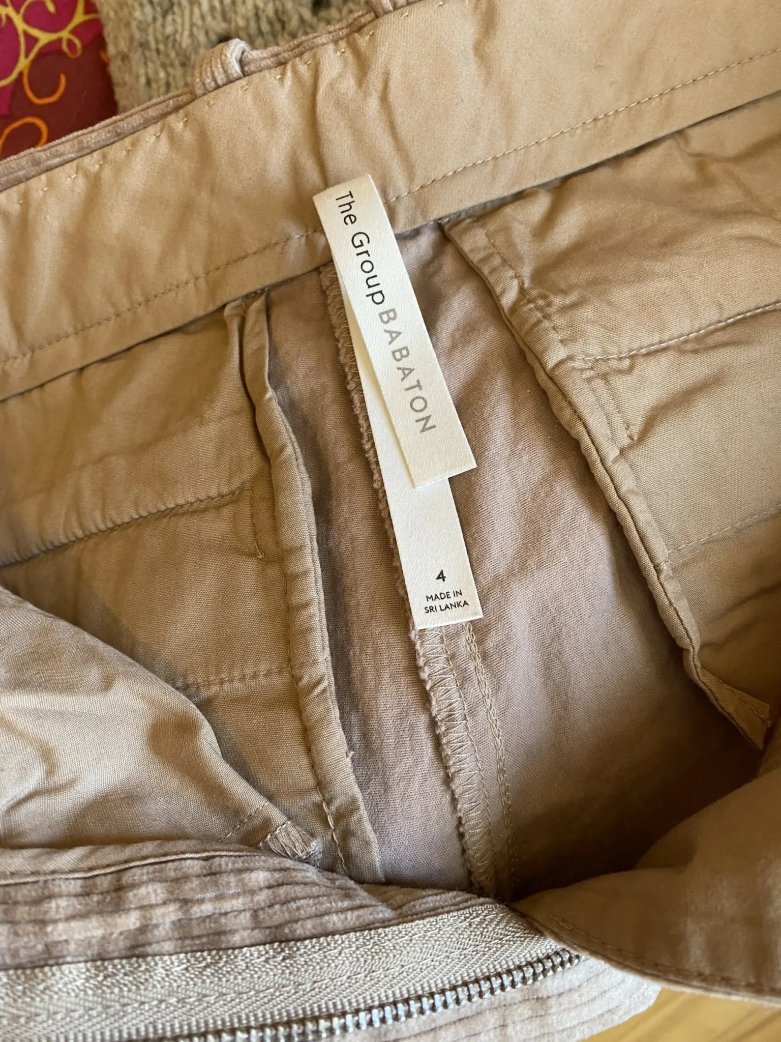 Image for Aritzia corduroy trousers