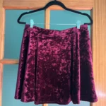 Featured thumbnail for Velour Mini Skirt