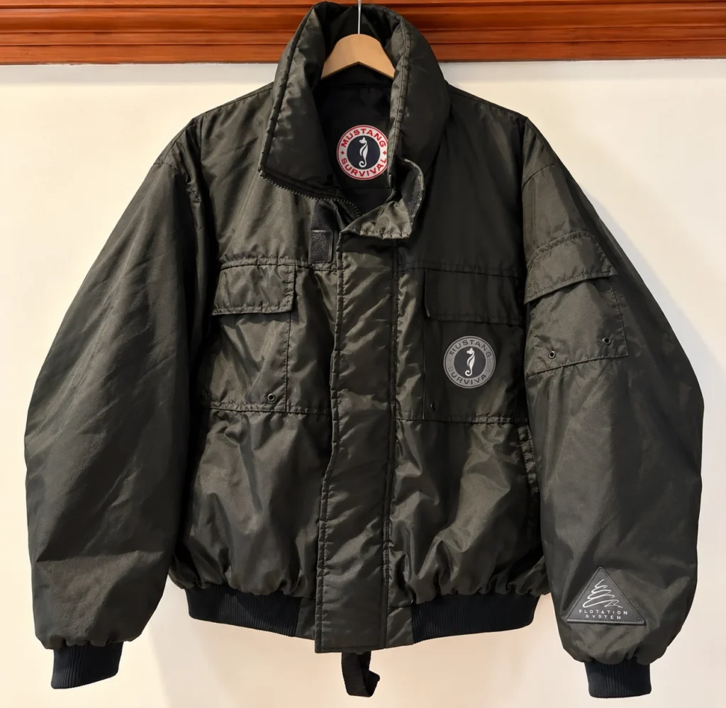 Featured image for Mustang Survival – Vintage bomber jacket 2003 | XL | Made in Canada