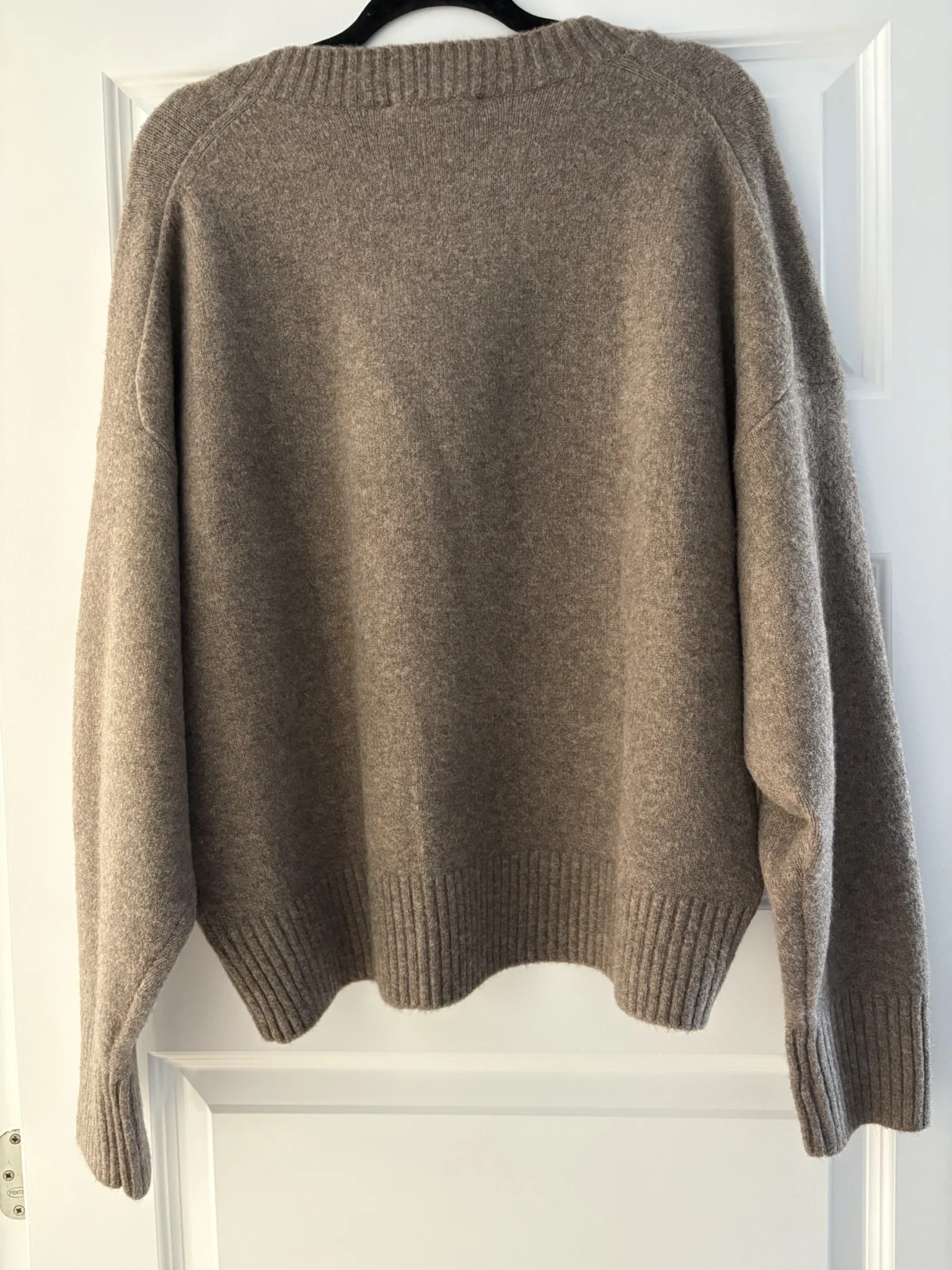 Image for Gilet taupe encoulure en V neuf Zara