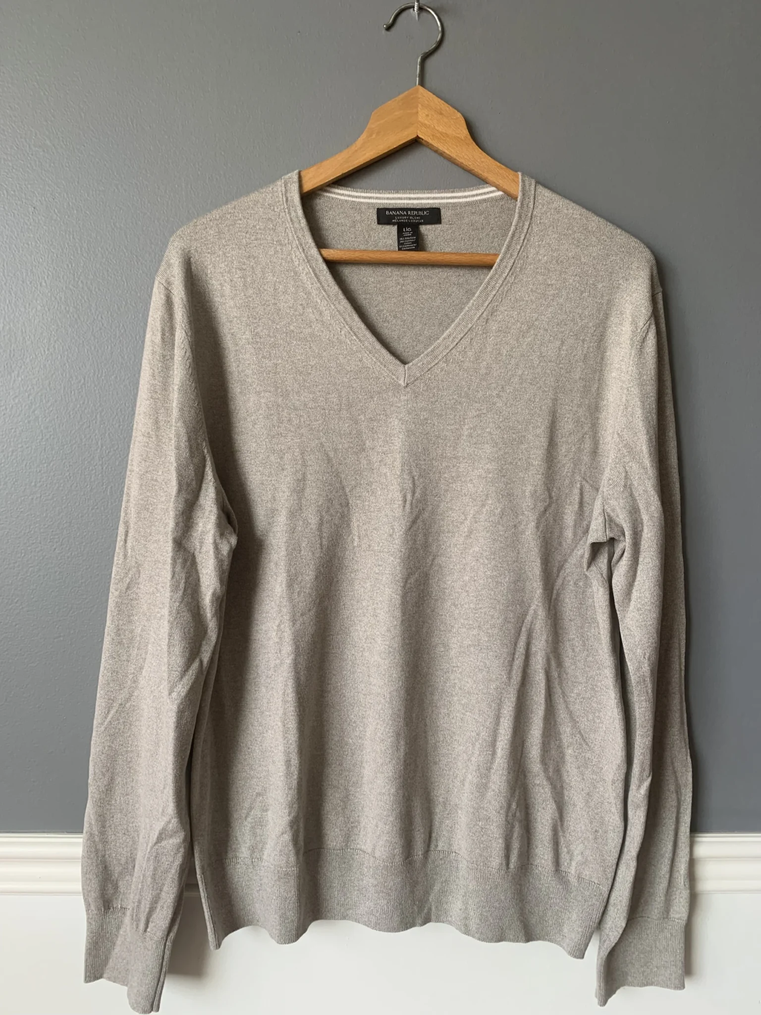 Featured image for Chandail soie, cotton et Cashemire Banana republic