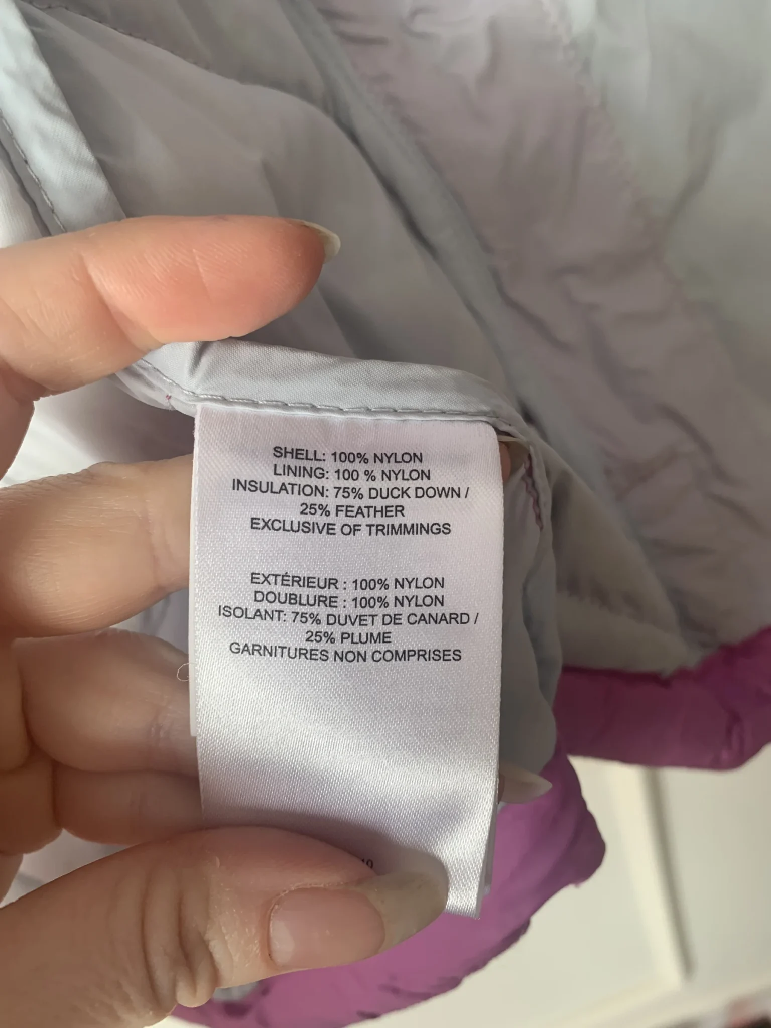 Image for Manteau Lolë en duvet et plume