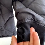 Thumbnail for Veste Bomber Réversible Matelassée ou Lisse Noire Frank and Oak Skyline Homme Medium