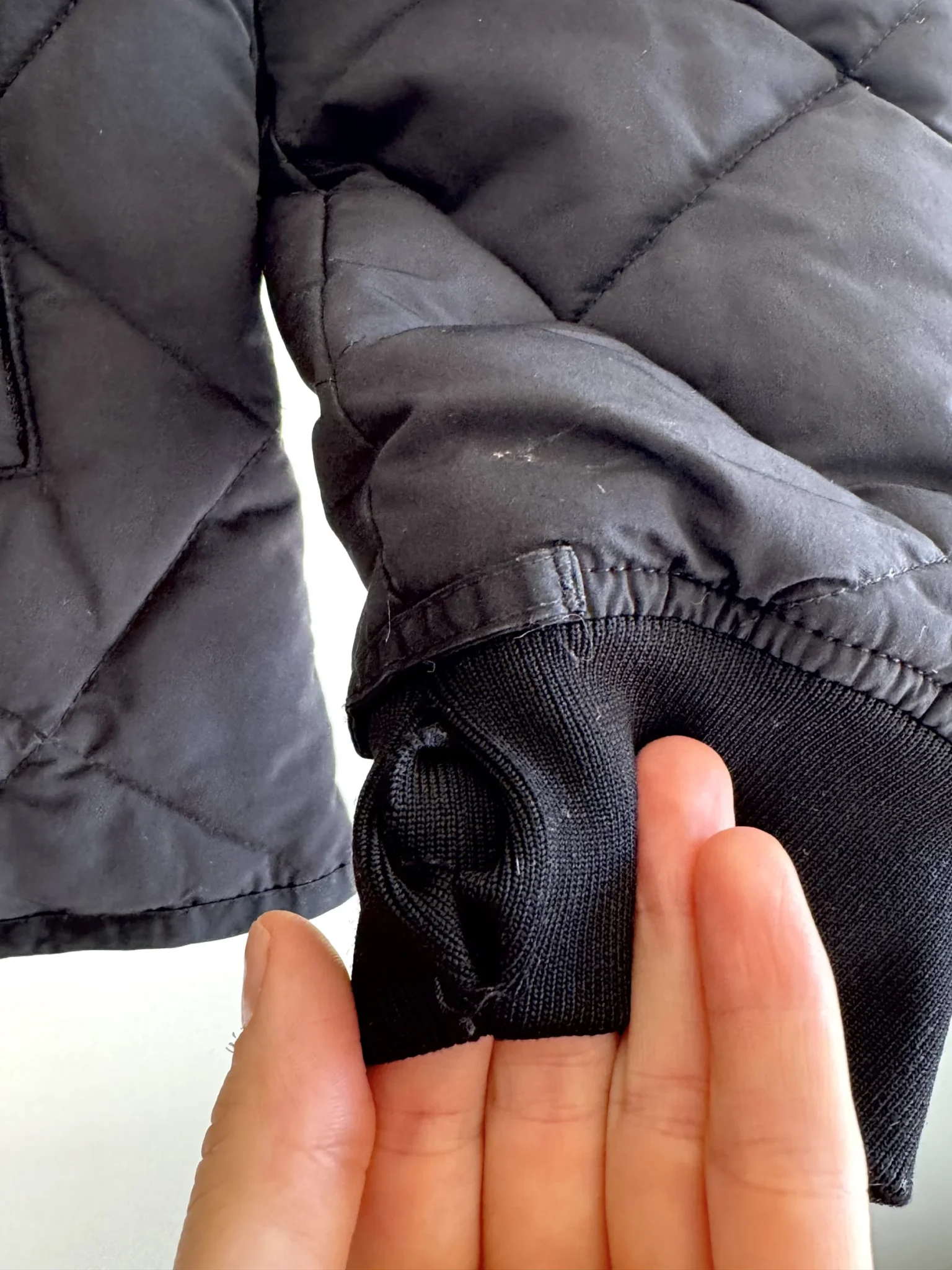 Image for Veste Bomber Réversible Matelassée ou Lisse Noire Frank and Oak Skyline Homme Medium
