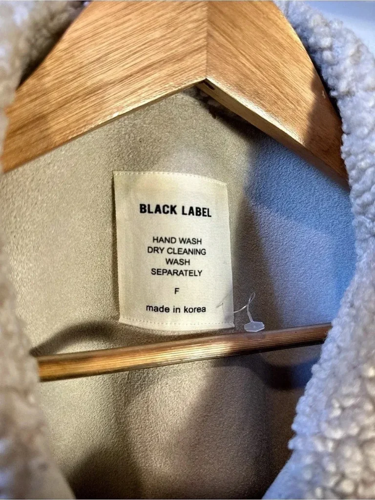 Image for Black Label -  Teddy Coat creme