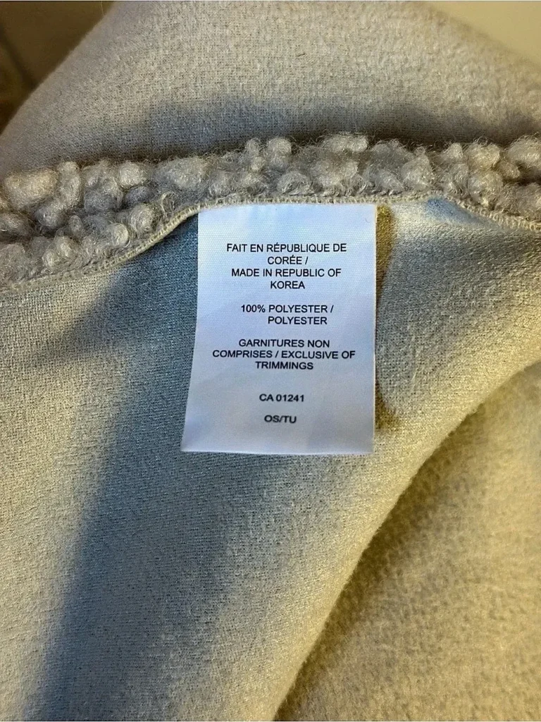 Image for Black Label -  Teddy Coat creme