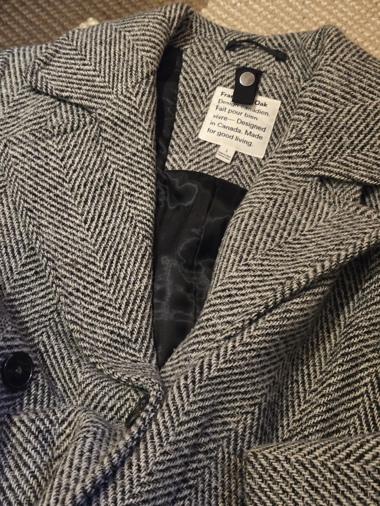 Image for Manteau Frank and Oak