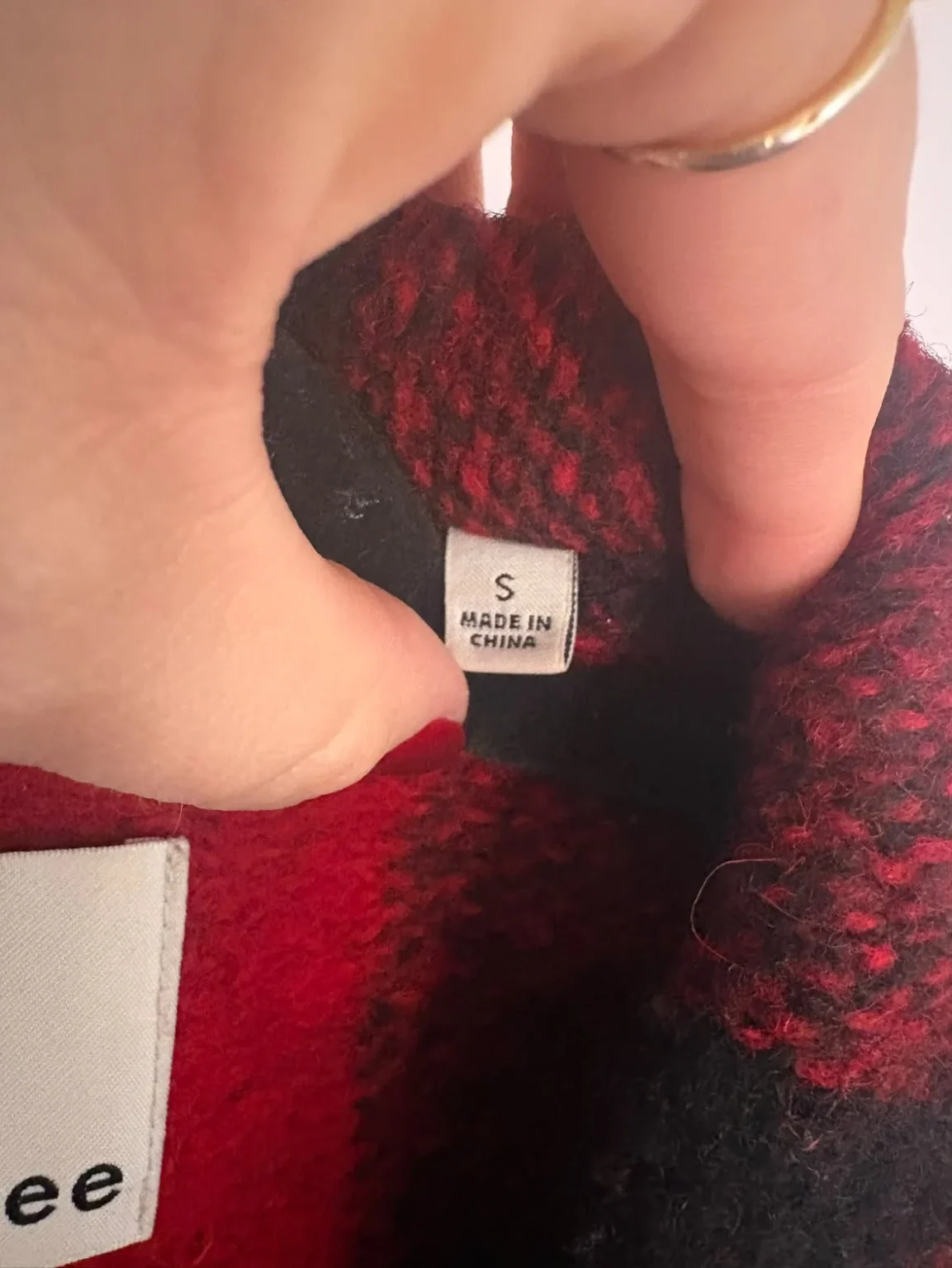 Image for Veste carreautée Aritzia