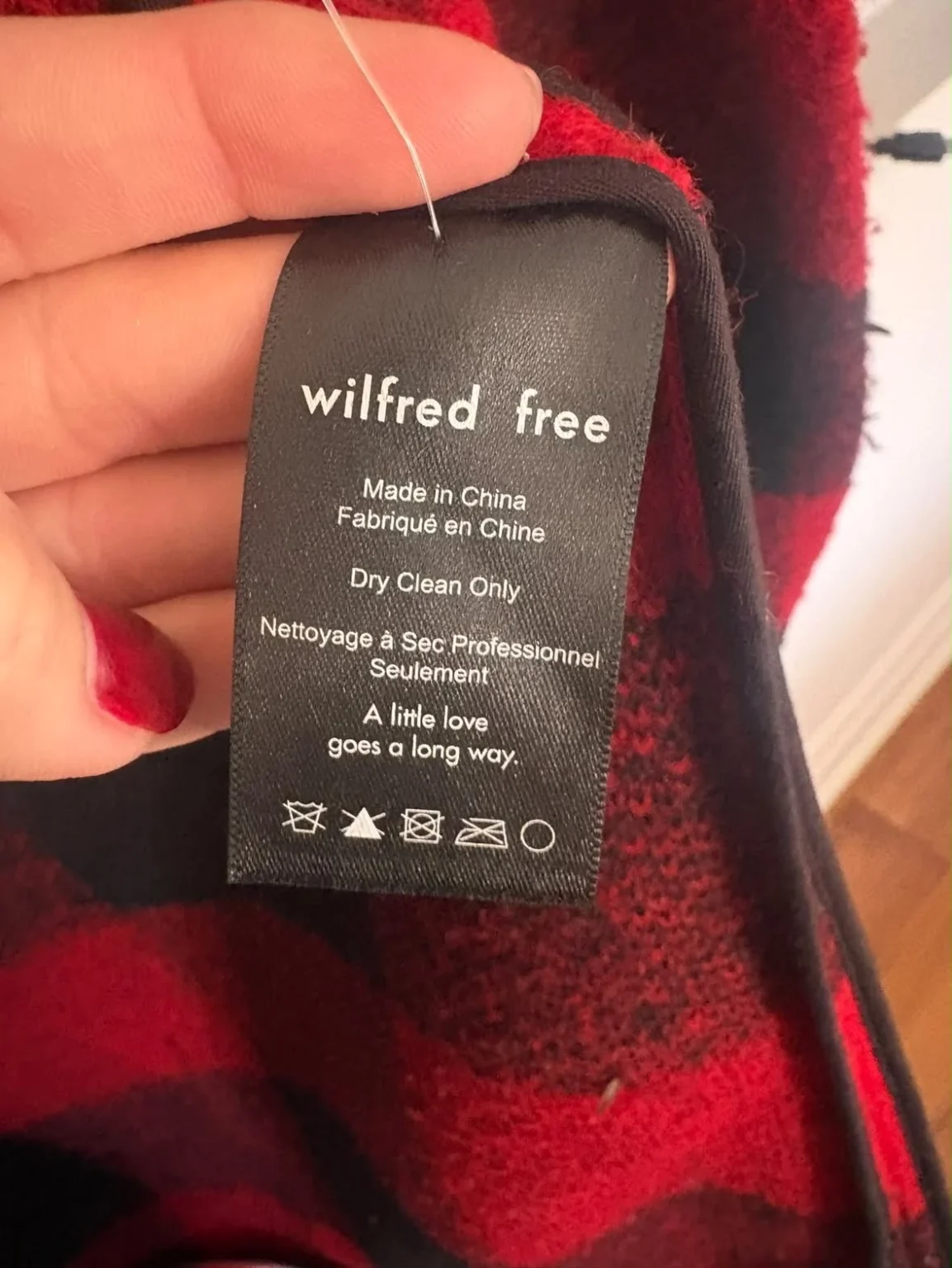 Image for Veste carreautée Aritzia